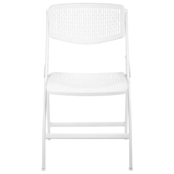 Scaun de bucătărie DecoPrim SP-05 Plastic/ White photo 3