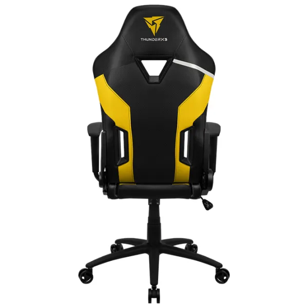 Scaun Gaming ThunderX3 TC3 Yellow Black photo 2