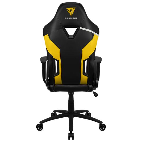 Scaun Gaming ThunderX3 TC3 Yellow Black photo 2