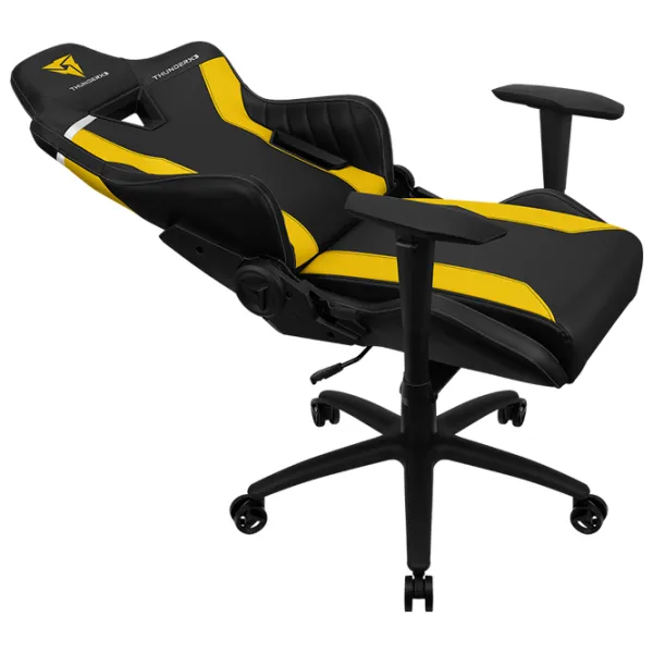 Scaun Gaming ThunderX3 TC3 Yellow Black photo 7