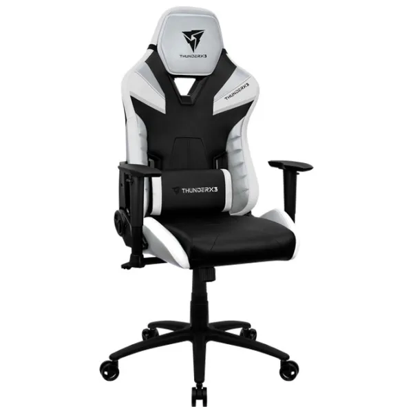 Scaun Gaming ThunderX3 TC5 White Black photo 2