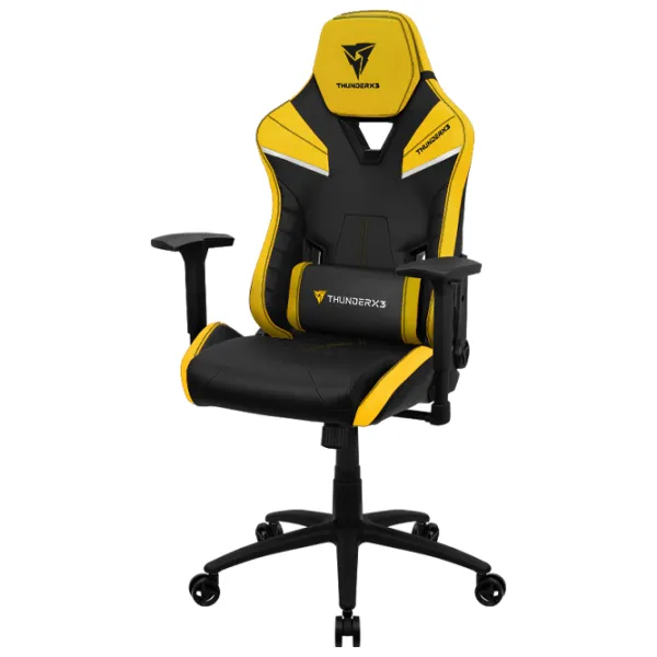 Scaun Gaming ThunderX3 TC5 Yellow Black photo 5