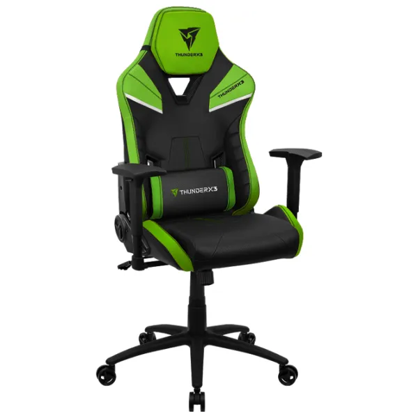 Scaun Gaming ThunderX3 TC5 Green Black photo 4