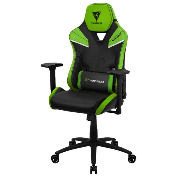 Scaun Gaming ThunderX3 TC5 Green Black photo 5
