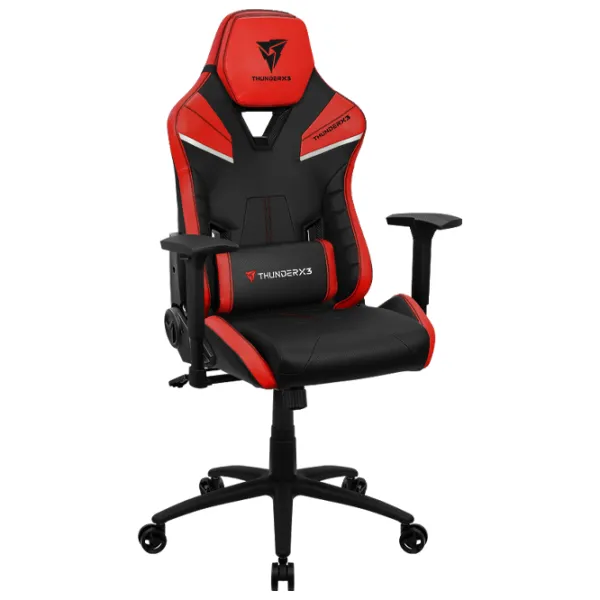 Scaun Gaming ThunderX3 TC5 Red Black photo 4