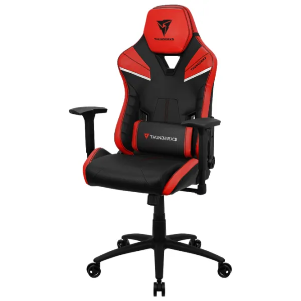 Scaun Gaming ThunderX3 TC5 Red Black photo 5