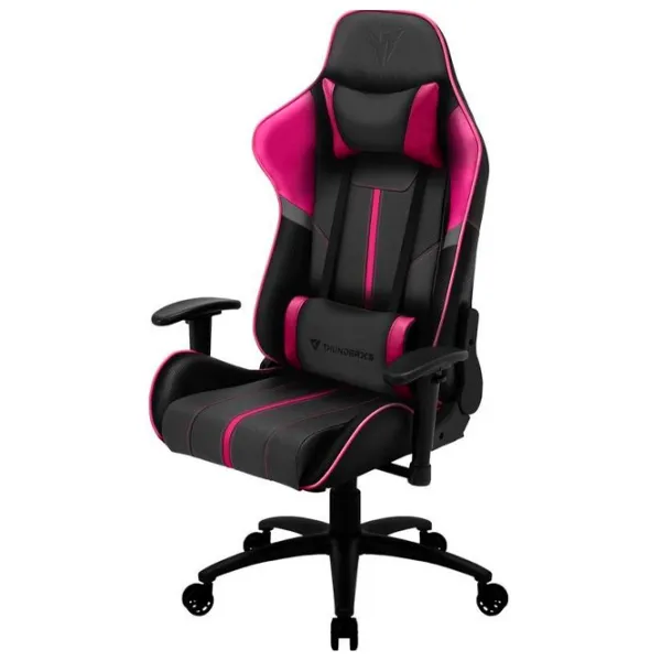 Scaun Gaming ThunderX3 BC1 BOSS Pink Gray photo 2