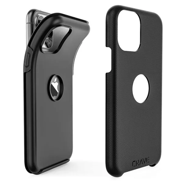 Чехол для смартфона Apple iPhone 11 Pro Max CRAVE/ Back/ Термополиуретан/ Черный photo 2