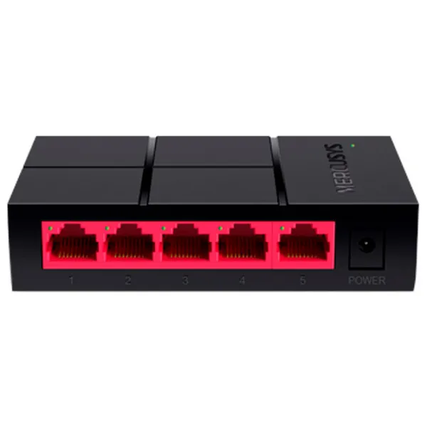Switch Mercusys MS105G Black photo 2