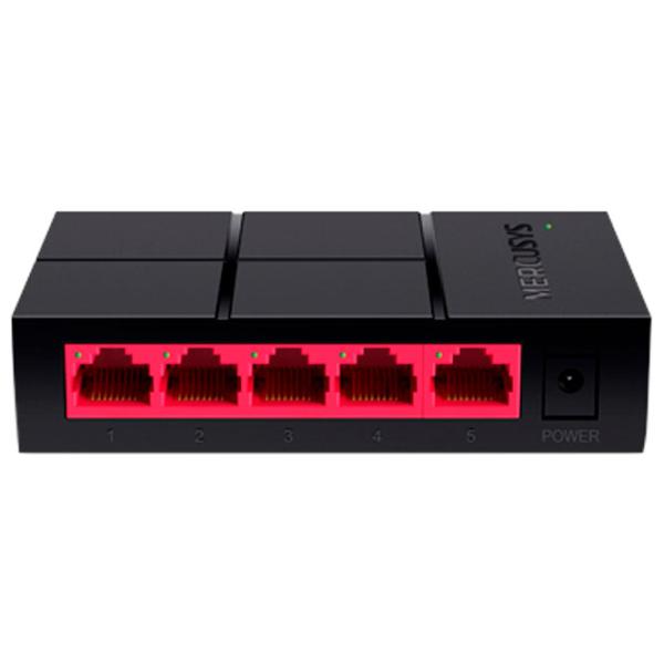 Switch Mercusys MS105G Black photo 2