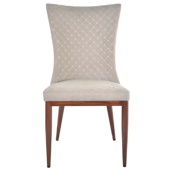 Scaun de bucătărie DecoPrim C-64 ECO Piele/ Khaki Brown photo 2