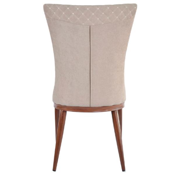 Scaun de bucătărie DecoPrim C-64 ECO Piele/ Khaki Brown photo 4