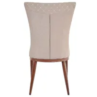 Scaun de bucătărie DecoPrim C-64 ECO Piele/ Khaki Brown photo 4