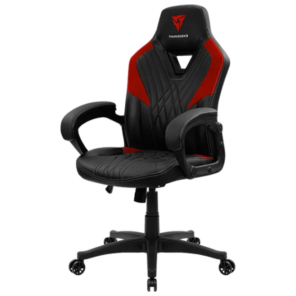 Scaun Gaming ThunderX3 DC1 Red Black photo 6
