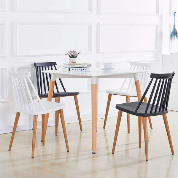 Scaun de bucătărie DecoPrim Jack White Brown photo 4 Scaun de bucătărie DecoPrim Jack White Brown photo 4