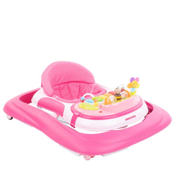 Ходунки Kikka Boo Flowers (31005030015) Розовый photo 3 Ходунки Kikka Boo Flowers (31005030015) Розовый photo 3