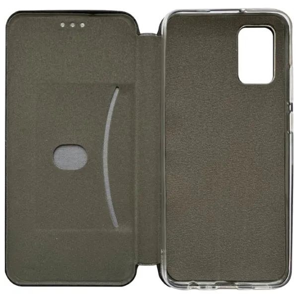 Husă pentru smartphone Samsung Galaxy A03s Rival/ Flip Cover/ Piele/ Black photo 2