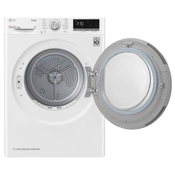 Mașină de uscat rufe LG DC90V5V0W 9 kg/ White photo 5