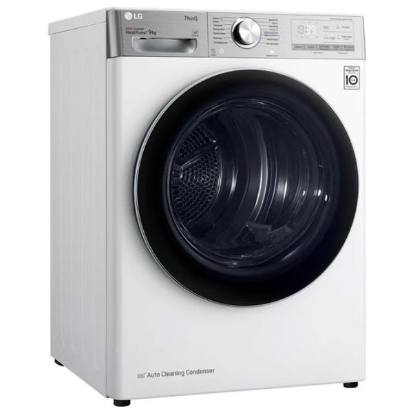Сушильная машина LG DC90V9V9E 9 кг/ Белый photo 2