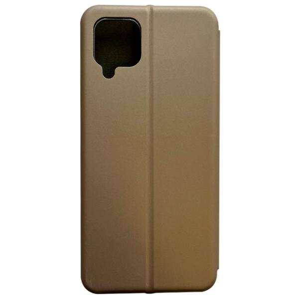 Husă pentru smartphone Samsung Galaxy A12/ Galaxy M12 Rival/ Flip Cover/ Soft/ Gold photo 3