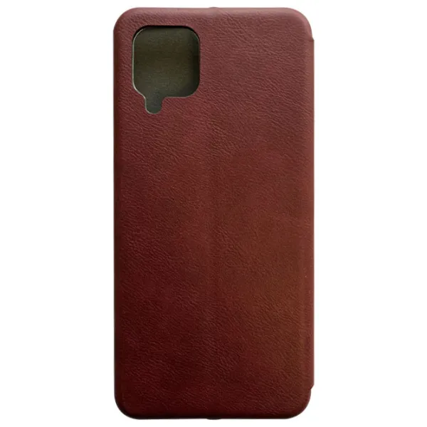 Husă pentru smartphone Samsung Galaxy A12/ Galaxy M12 Rival/ Book Cover/ Piele/ Plum Brown photo 3