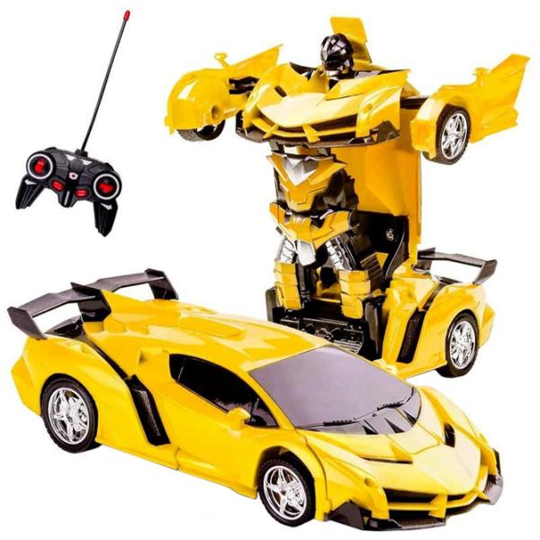 Робот JiaQi Lamborghini Transformer Желтый photo 3 Робот JiaQi Lamborghini Transformer Желтый photo 3