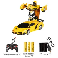 Робот JiaQi Lamborghini Transformer Желтый photo 5