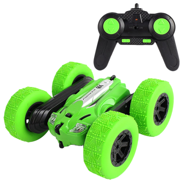 Mașină Lead Honor Speed Pioneer Double-Sided LH-C014 12 km/h / 2.4 GHz / Green photo 2