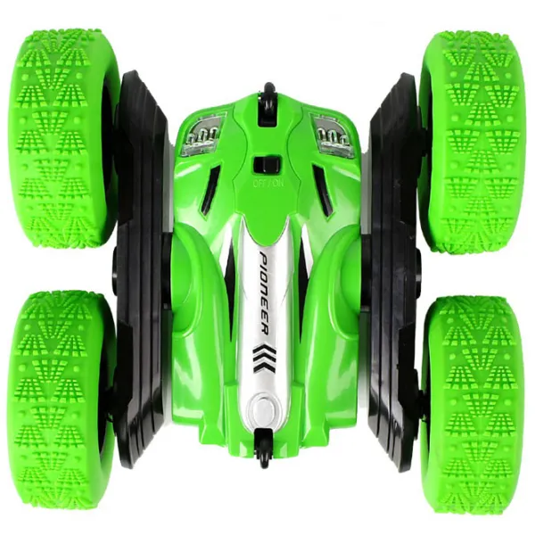 Mașină Lead Honor Speed Pioneer Double-Sided LH-C014 12 km/h / 2.4 GHz / Green photo 3