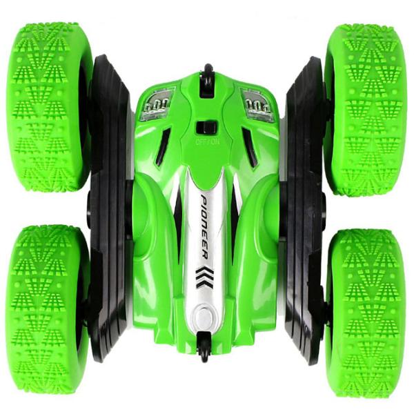 Mașină Lead Honor Speed Pioneer Double-Sided LH-C014 12 km/h / 2.4 GHz / Green photo 3