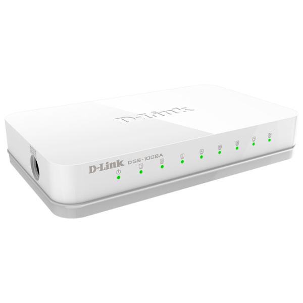 Switch D-Link DGS-1008A White photo 2