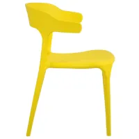 Scaun de bucătărie DecoPrim Spring Yellow photo 4