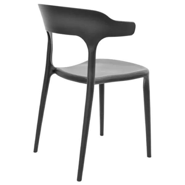 Scaun de bucătărie DecoPrim Spring Black photo 3