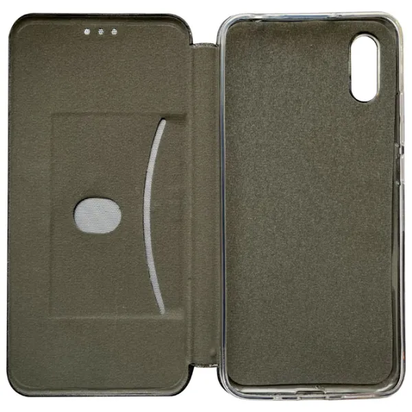 Husă pentru smartphone Xiaomi Redmi 9A Rival/ Flip Cover/ Piele/ Black photo 2