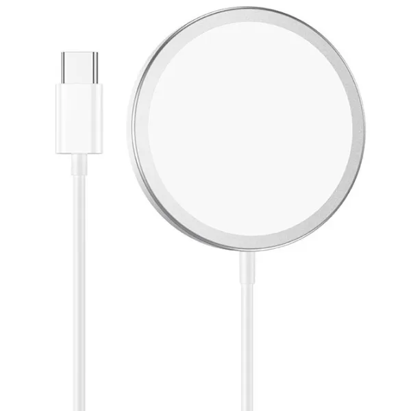 Încărcător wireless Hoco CW30 3 A/ Silver photo 2