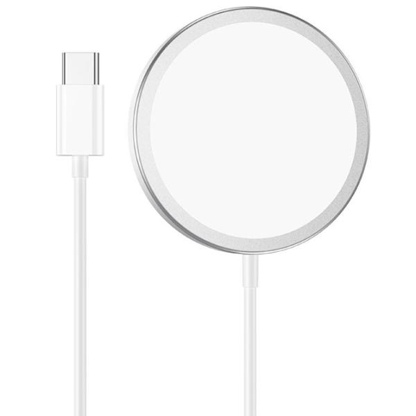 Încărcător wireless Hoco CW30 3 A/ Silver photo 2