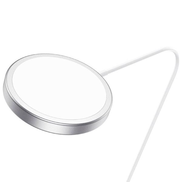 Încărcător wireless Hoco CW30 3 A/ Silver photo 3