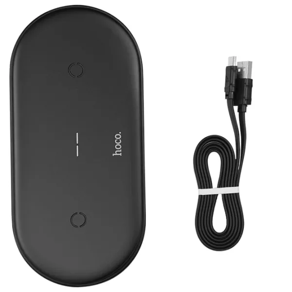 Încărcător wireless Hoco CW23 Black photo 3