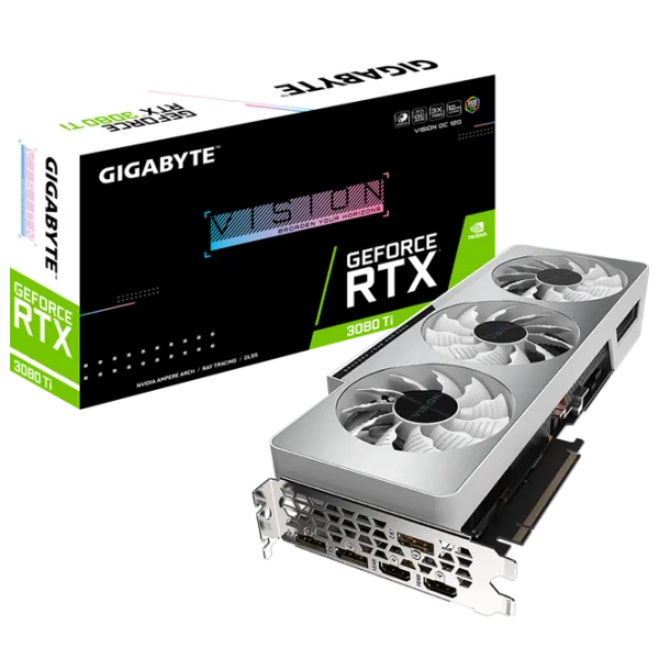 Видеокарта Gigabyte RTX3080Ti Vision OC PCI Express x16 4.0 / 12 ГБ photo 7