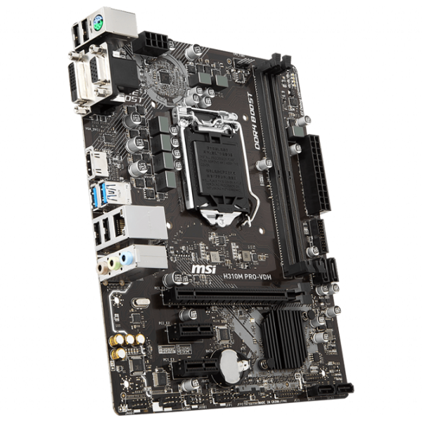 Материнская плата MSI H310M PRO-VDH mATX/ Intel H310 photo 2