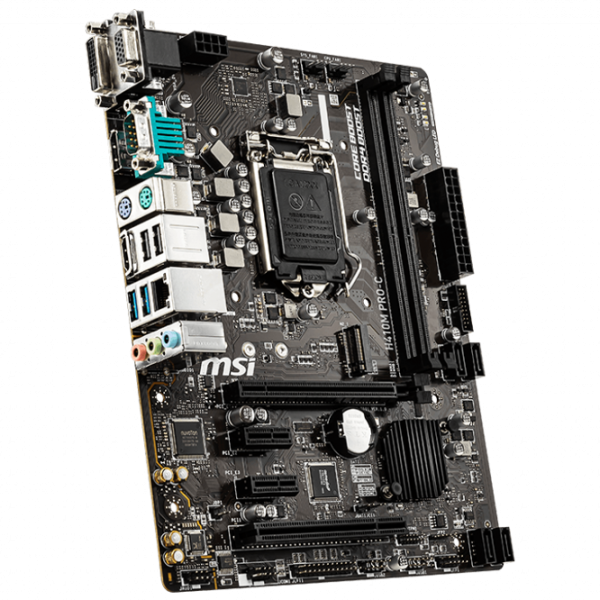 Материнская плата MSI H410M PRO-C mATX/ Intel H410M photo 3