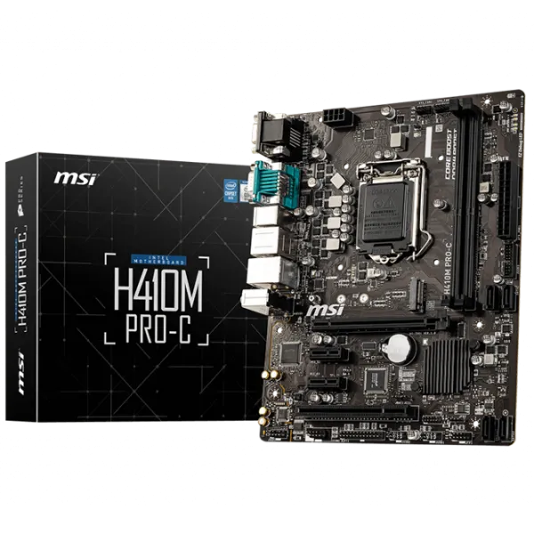 Материнская плата MSI H410M PRO-C mATX/ Intel H410M photo 5