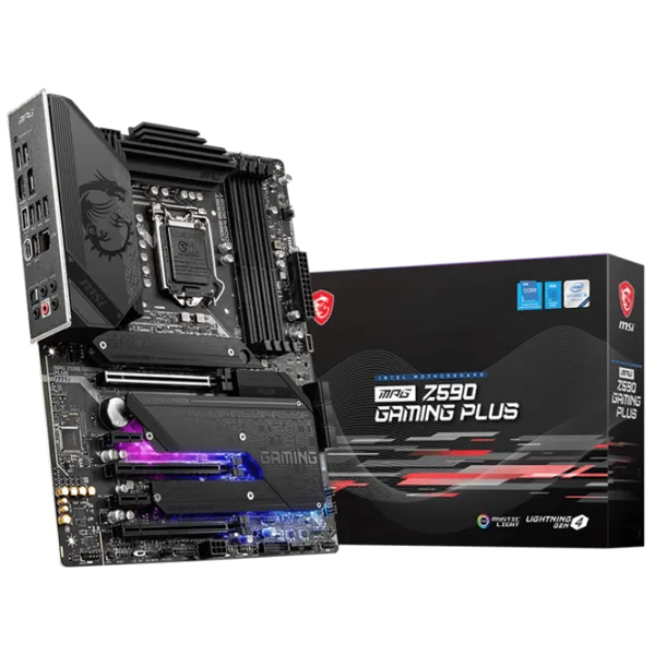 Placă de bază MSI MPG Z590 GAMING PLUS ATX/ Intel Z590 photo 5 Placă de bază MSI MPG Z590 GAMING PLUS ATX/ Intel Z590 photo 5
