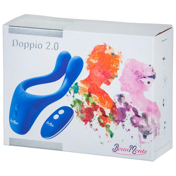 Vibrator BeauMents Doppio 2.0 Blue photo 5 Vibrator BeauMents Doppio 2.0 Blue photo 5