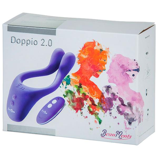 Vibrator BeauMents Doppio 2.0 Purple photo 5 Vibrator BeauMents Doppio 2.0 Purple photo 5