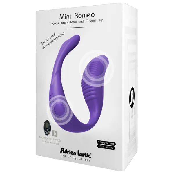 Vibrator Adrien Lastic Mini Romeo Purple photo 3