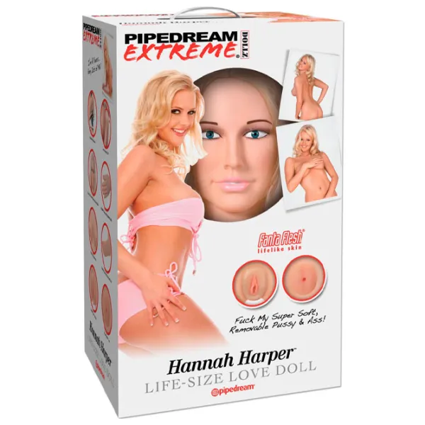 Надувная кукла Pipedream Extreme Hannah Harper  photo 2 Надувная кукла Pipedream Extreme Hannah Harper  photo 2