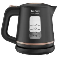 Ceainic electric Tefal KI533811 1l / Ascuns / Black photo 2