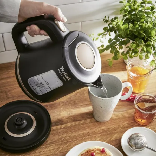 Ceainic electric Tefal KI533811 1l / Ascuns / Black photo 5