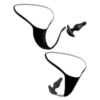 Комплект нижнего белья Hookup Crotchless Love Garter (94 x 30 мм) Черный photo 2